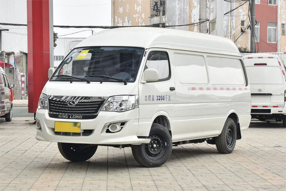 LHD Dongfeng EV Penumpang Vans 250km Jarak berkendara