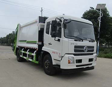 6CBM Truk Pengolahan Sampah Pengompres Sampah Dong Feng