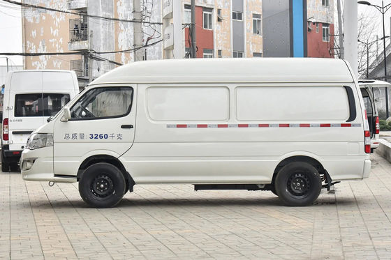 LHD Dongfeng EV Penumpang Vans 250km Jarak berkendara