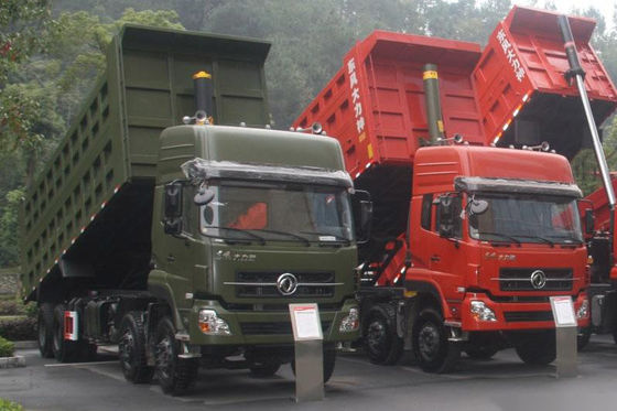 ODM Dump Truck Heavy Duty 8x4 276kW Untuk Konstruksi