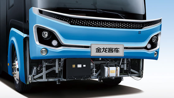6 Meter Coach EV City Bus 90.24kwh 160KM-180KM Endurance Range Kendaraan listrik