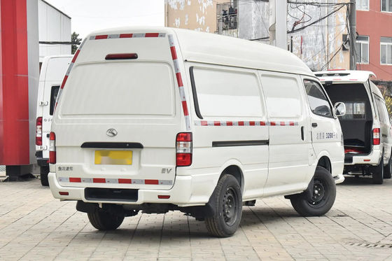 KingLong RHD Pengemudi 11 kursi Mini EV Bus Penumpang Vans 250km Endure Mileage
