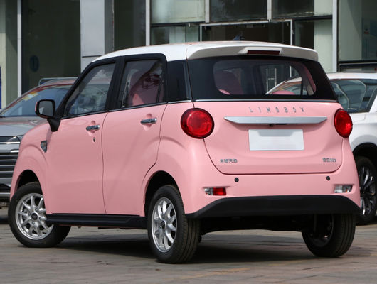 4 kursi Fwd SUV listrik kecil Range mobil Lingbox Mini EV 320km 35kW
