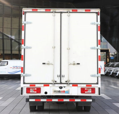 EV Electric Cargo Container Truck 85kw 230KM Dengan Kotak Pendingin