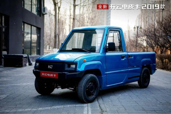 Standar Uni Eropa Mini EV Bus Pickup 4WD Truk kompak 2000KG Tarikan