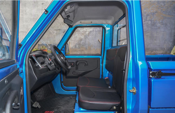 Standar Uni Eropa Mini EV Bus Pickup 4WD Truk kompak 2000KG Tarikan