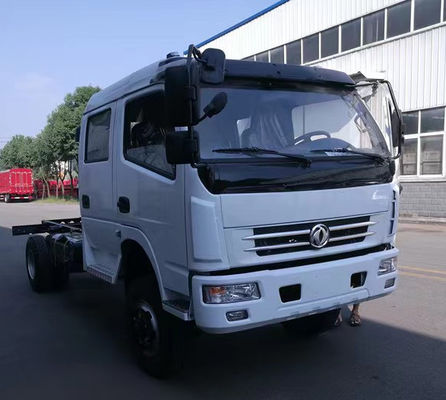 85KM/h Diesel Truk Berat Ringan 4x4 Double Row Fence Truck