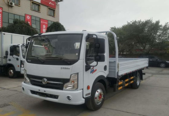 Truk kargo off-road 4x2 baris tunggal Truk kargo 8,5 Ton 4,3 M Tipe pagar panjang