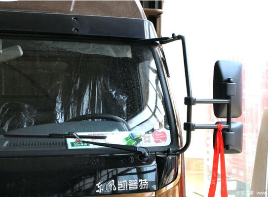 Kabin yang lebih luas Diesel 4x4 Truk kargo Berat ringan 5.5T Poros belakang Nominal