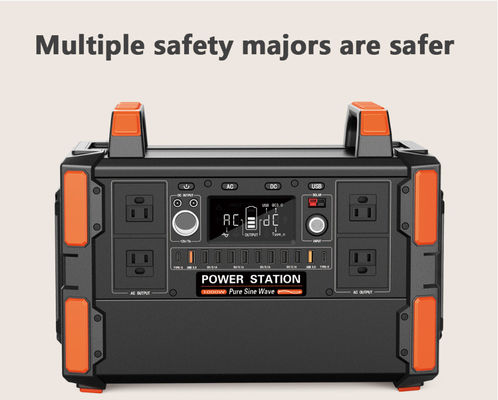 1000W Portable Lifepo4 Lithium Battery Energy Station OEM